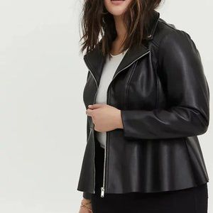 NWT Torrid Faux Leather Jacket 3X